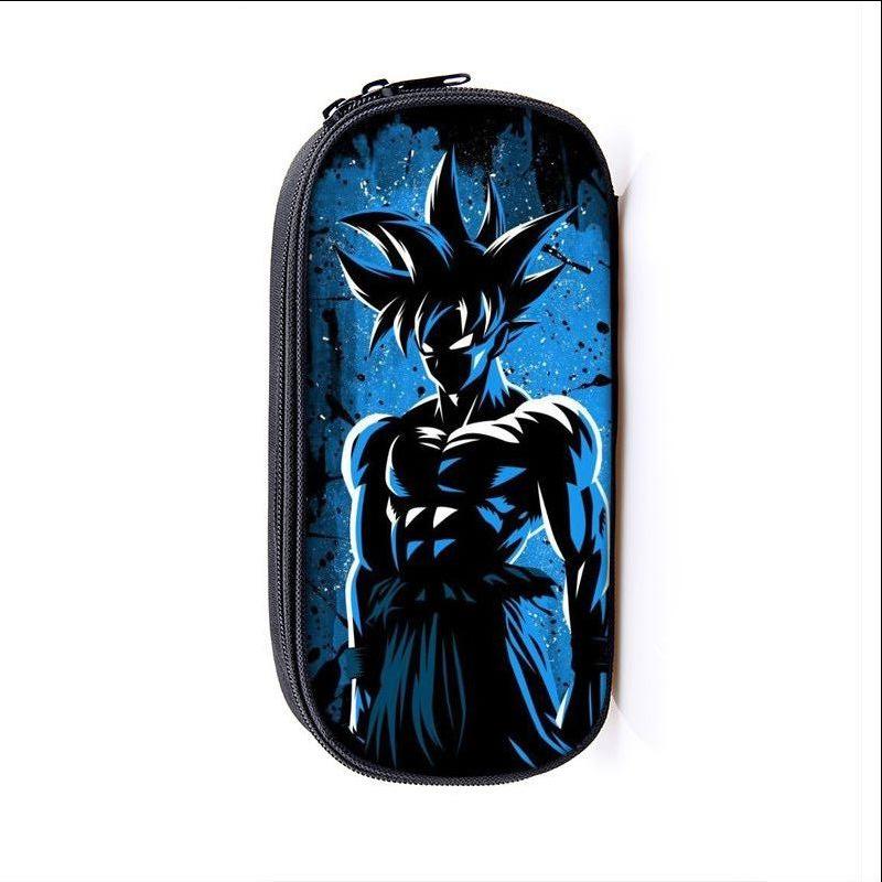 Dragon Ball Anime Son Goku Cartoon Large Capacity Pencil Case Fashion Boys Girls Pen Bags School Student Supplies Stationery Box