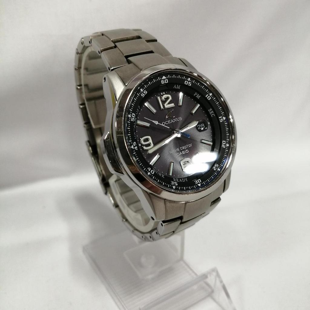 Used CASIO OCW-100TDJ/Dial PPL OCEANUS