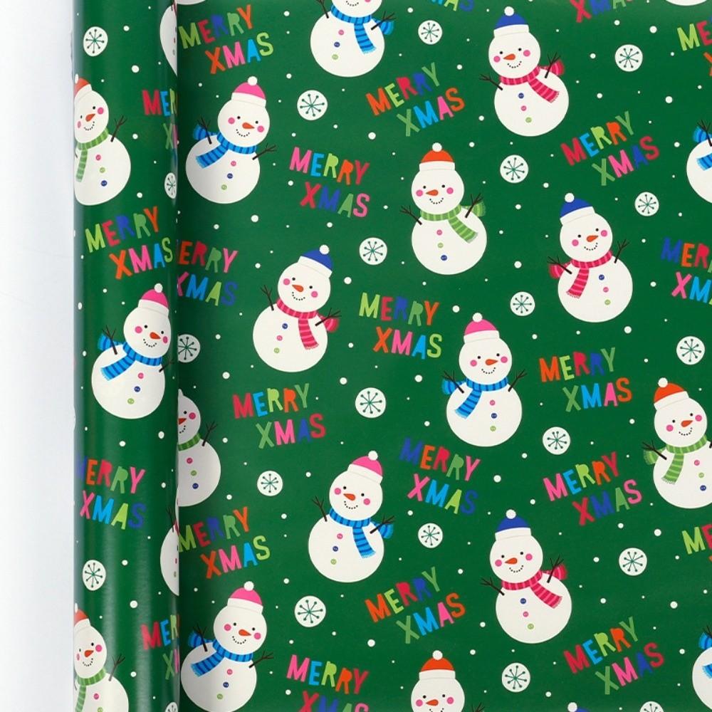 Roll Christmas Wrapping Paper for Holiday Gifts Gift Wrapping Paper  Festive Party Supplies