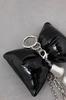 AZUL by moussy Puffy Ribbon Bag Charm, Women's, 250ISC56-285J, Free Size, Black