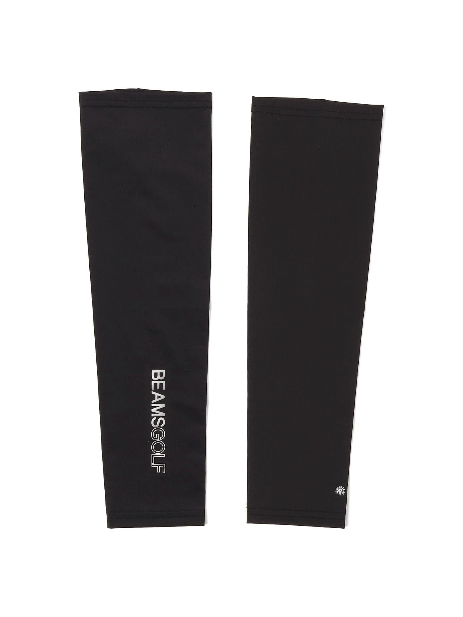 

Beams Golf Men s Orange Label Freeze Tech Cool/UV Arm Covers, Black, One Size