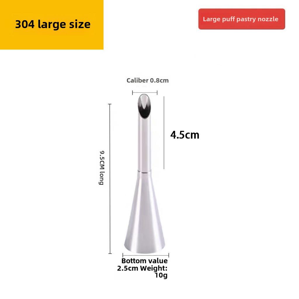 Paslanmaz Çelik Puf Ucu Seti Kek Dekorasyonu için Krema Buzlanması Borulama Uçları Pişirme Hamur İşleri Uçları Kiti