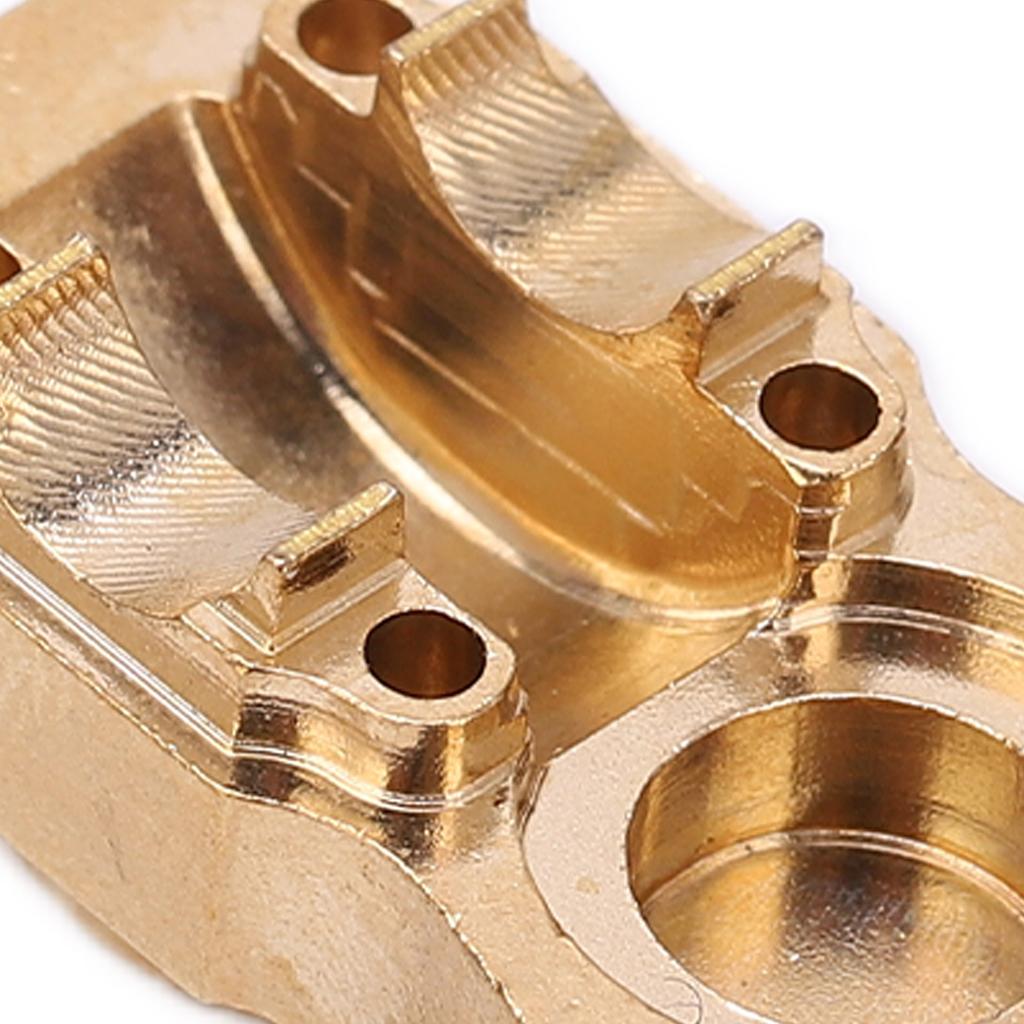 RC Brass Front Rear Diff Cover 1/24 RC Car Diff Cover for SCX24 AXI 00002 for SCX24 AXI 00001 for SCX24 AXI 90081 RC Car