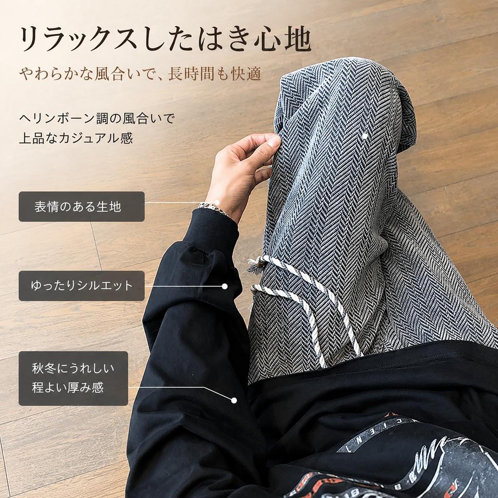 [FJLTDCP] Men's Sport Pants, Wide Leg, Straight Fit, Drawstring, Outdoor Casual Pants, Relaxed Fit, Spring/Autumn/Winter - Gray - L