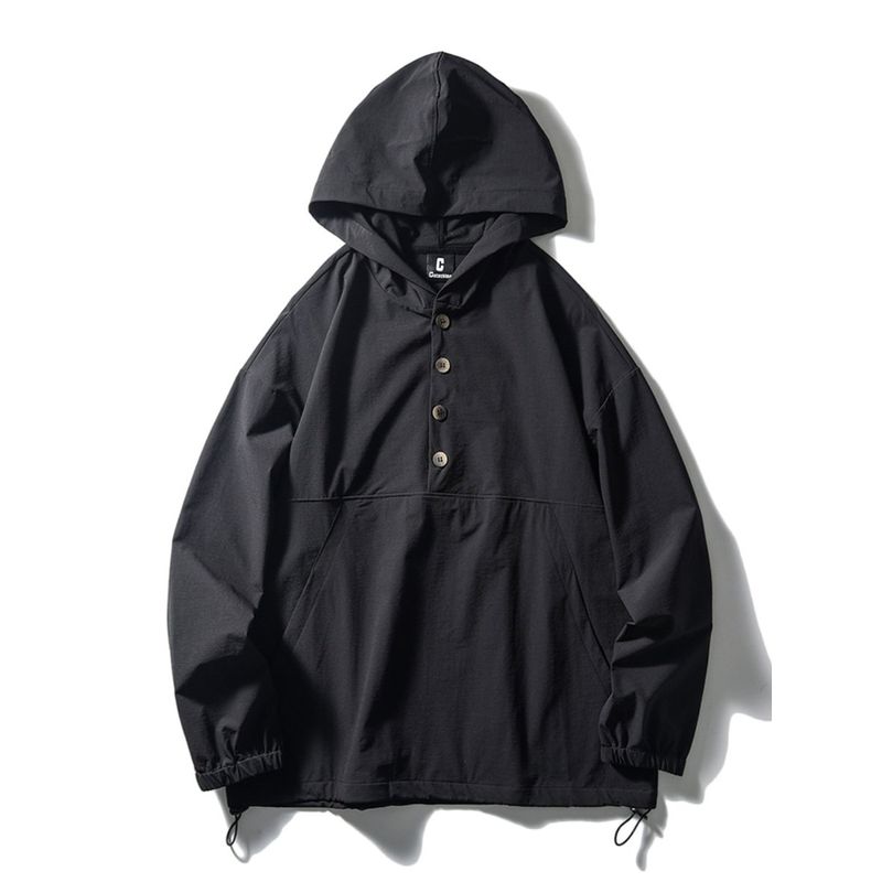 Outdoor Sports Mountain Function Lightweight Quick-Drying Coat Men's Thin Pullover Hooded Jacket Export American Sweatshirt