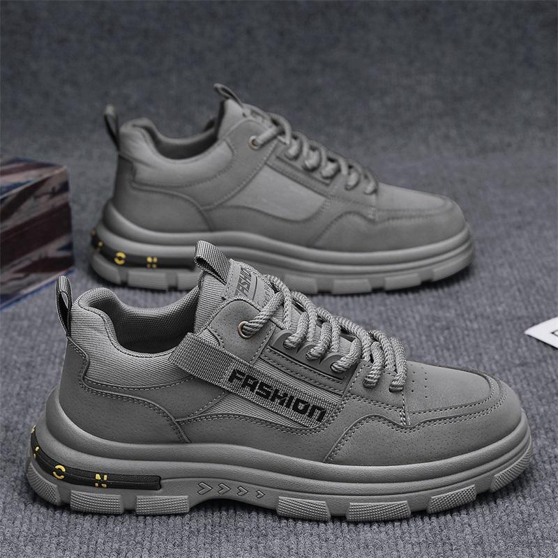 

Мужская обувь не устает после длительной работы на стройке осенью, рабочая обувь износостойкая, мужская уличная обувь 44