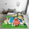Heidi Girl Of The Alps Anime Blanket Sofa Cover Coral Fleece Plush Spring/Autumn Throw Blanket for Home Outdoor Plush Thin Quilt