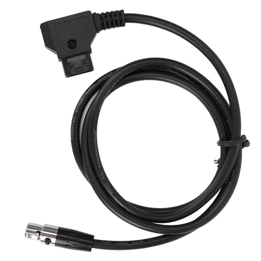 D-Tap-Netzteiladapter, Stecker auf Buchse, Mini-XLR, 4-polig, für VFM 5,6-Zoll-Monitor