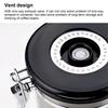 Coffee Bean Container with Exhaust Valve Tea Leaf Storage Canister for Kitchen Use(Silver Spoon 1.8L (Filled 750g Coffee Bean))