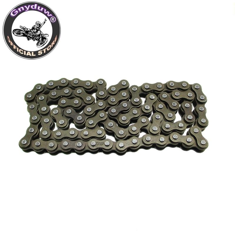 Gnyduw 84 Links 25H Cam Timing Chain For 110cc ATV Dirt Bike Go Kart Parts