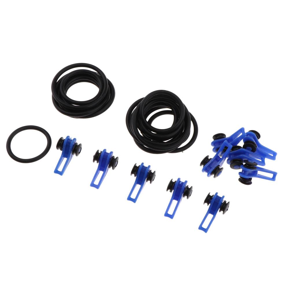 

10 Pieces Colorful Hook to Offer Convenience And Joy About X 0.9 Cm синій