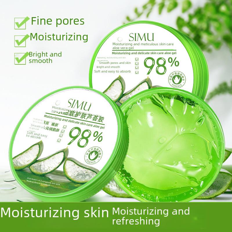 Oficiální péče o pleť s aloe vera: Gel na odstranění akné & Hydratační krém