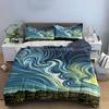 Swirling Stars and Landscape. Bedding Sets Duvet Cover Sets Duvet Covers Pillowcases(1 * Duvet Cover 2 * Pillowcases Without Duvet Insert)