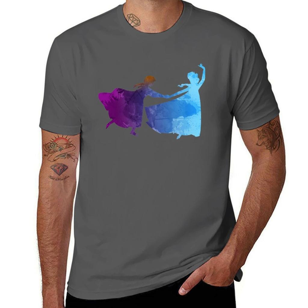 Sisters Inspired Silhouette Tshirt Quick Dry Outdoor Sports Tshirt