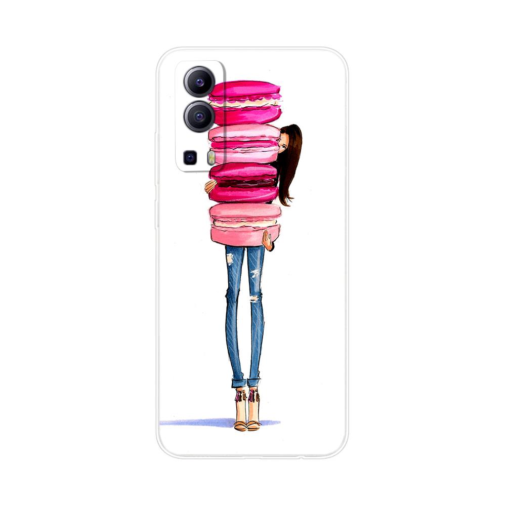 Per Custodia Vivo Y72 5G Silicone Morbido Trasparente TPU Copri Telefono Per Vivo Y52 5G vivoY72 Y 72 52 5G Custodia Funda Protettiva Coque
