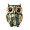 Owl Tabletop Decors, Resin Bird Figurine with Textured Detail for Desks and Entryways, Animal Enthusiasts, Housewarmings Gift