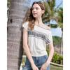 BETU Women's Geometric Jacquard Knit Top
