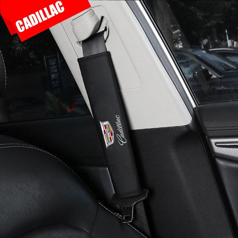 

Car Seat Belt Cover for Cadillac CTS BLS Tiburon CT5 SRX Escalade Deville XTS DTS ATS XT4 XT5 XLR Safety Belt Shoulder Protector
