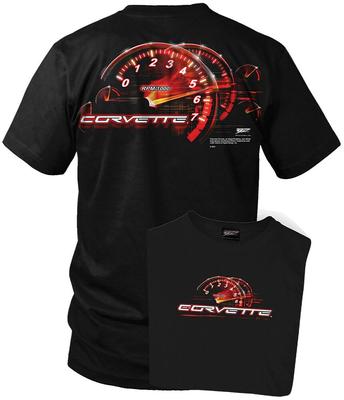 Wicked Metal Corvette Redline C5 Corvette Unisex T-shirts