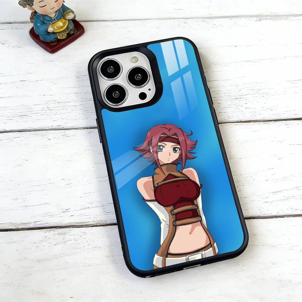 Code Geass Kallen Stadtfeld Phone Case For iPhone17,16,15,14,13,12,11 Plus,Pro Magnetic with Magsafe Wireless Charging iPhone15