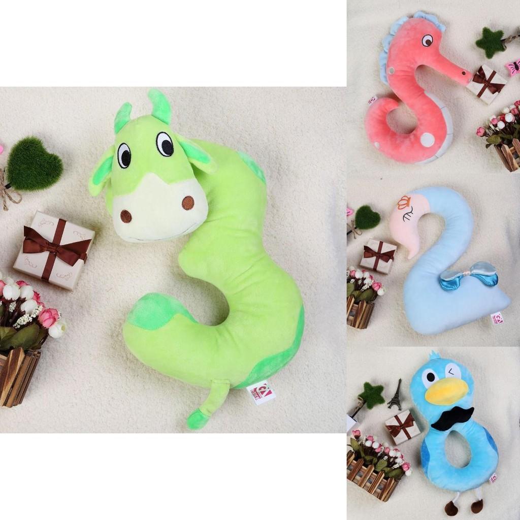 Ungiftiges Plüschtier Alphabet Lore Zahlenblöcke Dekoration Weihnachten Geschenk