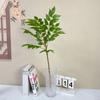 Faux Houseplant Home Decor With Silk Print Material For Living Room And Entryway
