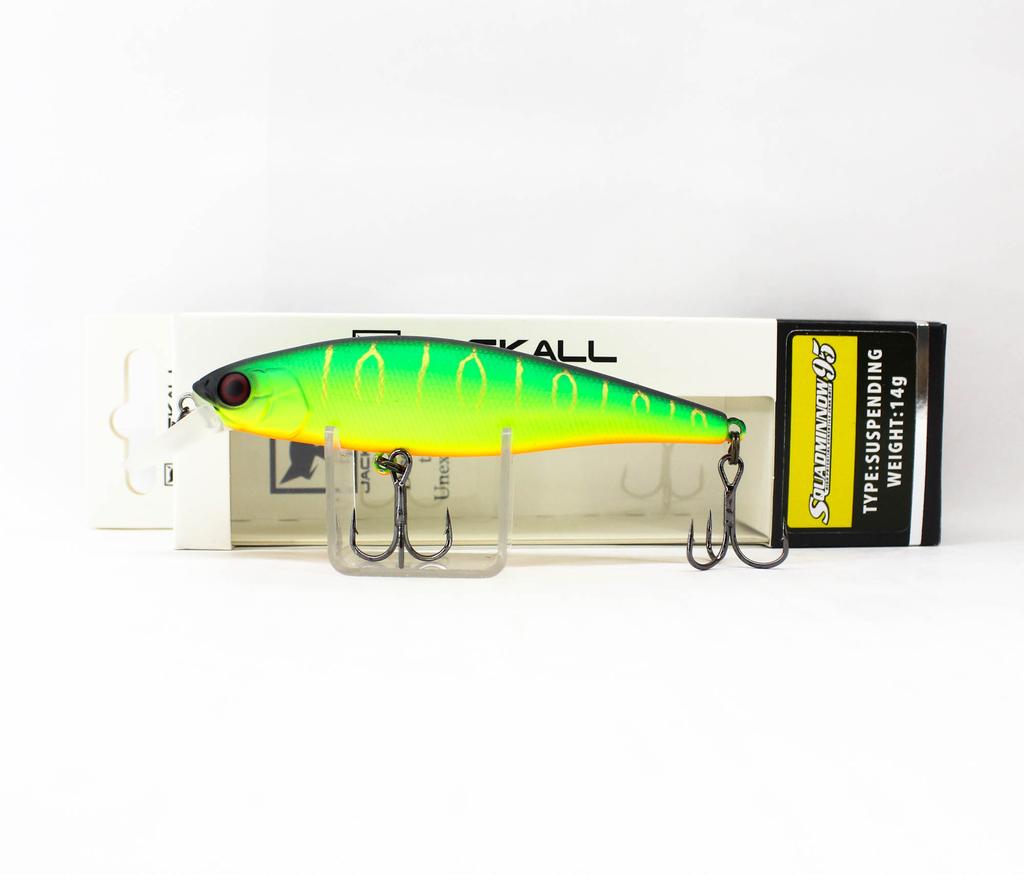 Jackall Squad Minnow 95SP Schwebender Köder Matt Tiger (2468)