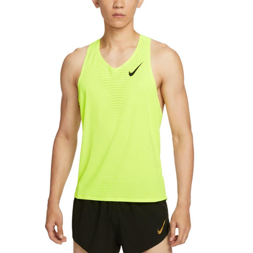 New Nike Dri Fit Tank Tops Men's Yellow FN4232-702