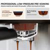 Coffee Machine MK-901 20Bar, Cappuccino Machine with Milk Cream Steam Stick, Semi-automatic Self-service Restaurant Gift