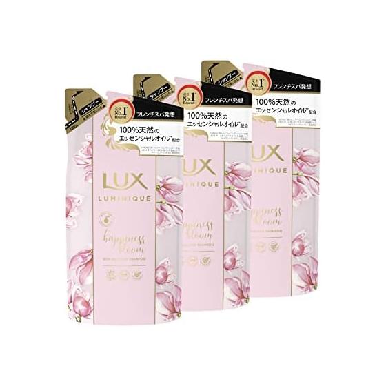 LUX [Bulk Purchase] Luminique Happiness Bloom Shampoo Refill 350g x 3 pieces