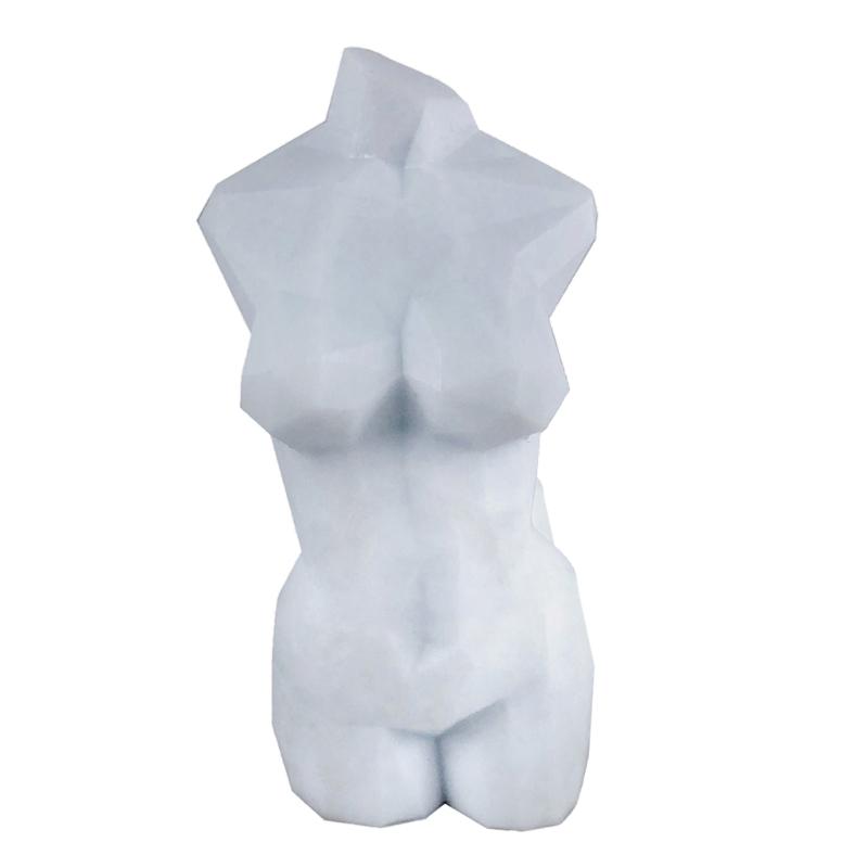 Mucegai din silicon pentru lumânări cu statuie 3D pentru decor de birou, realizat manual, din rășină epoxidică, cu lumânări aromatice, pentru decorarea casei