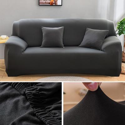 Einfarbige Stretch-Sofabezug für Wohnzimmer, waschbar, günstige Sofabezüge, abnehmbare Couchbezüge, Sofas, Schonbezug für Zuhause und Hotel