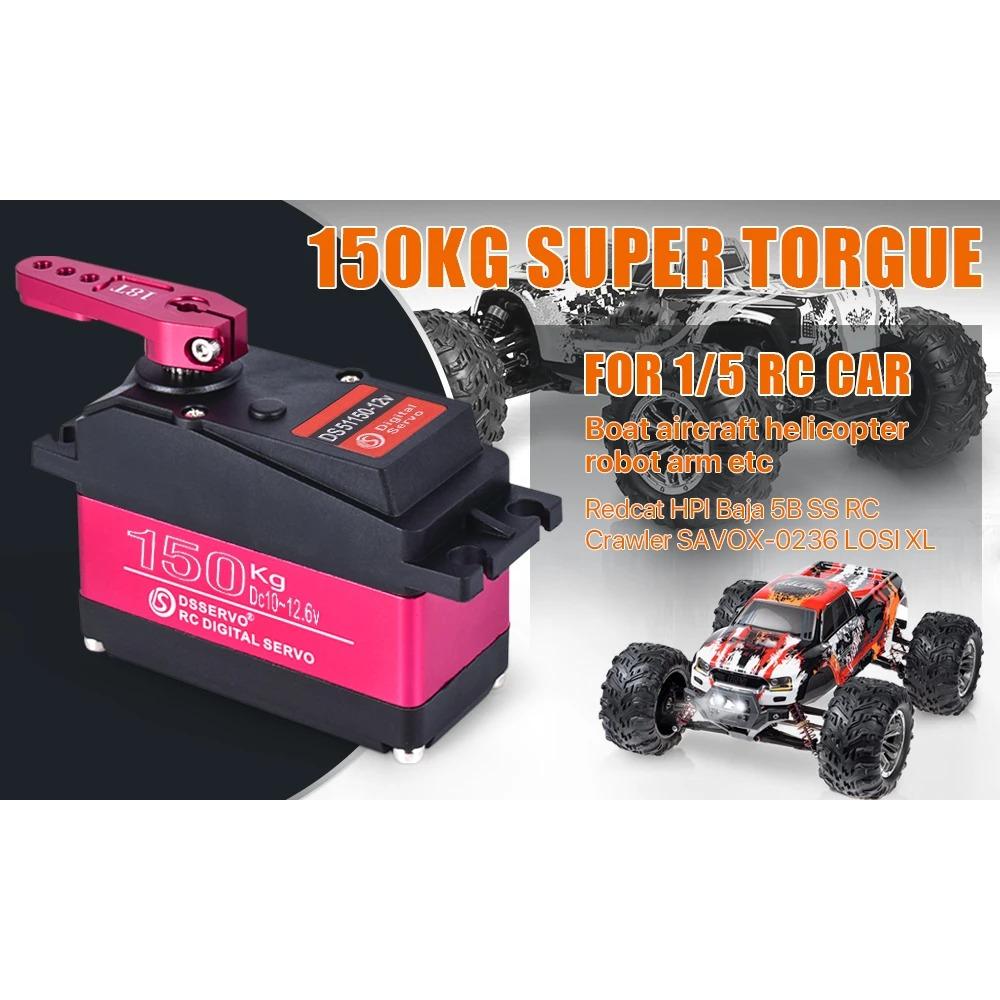 DS5160 Digital Steering Gear 60KG High Torque DS5180 Steering Gear Remote Control Car To Large PTZ Mechanical Arm