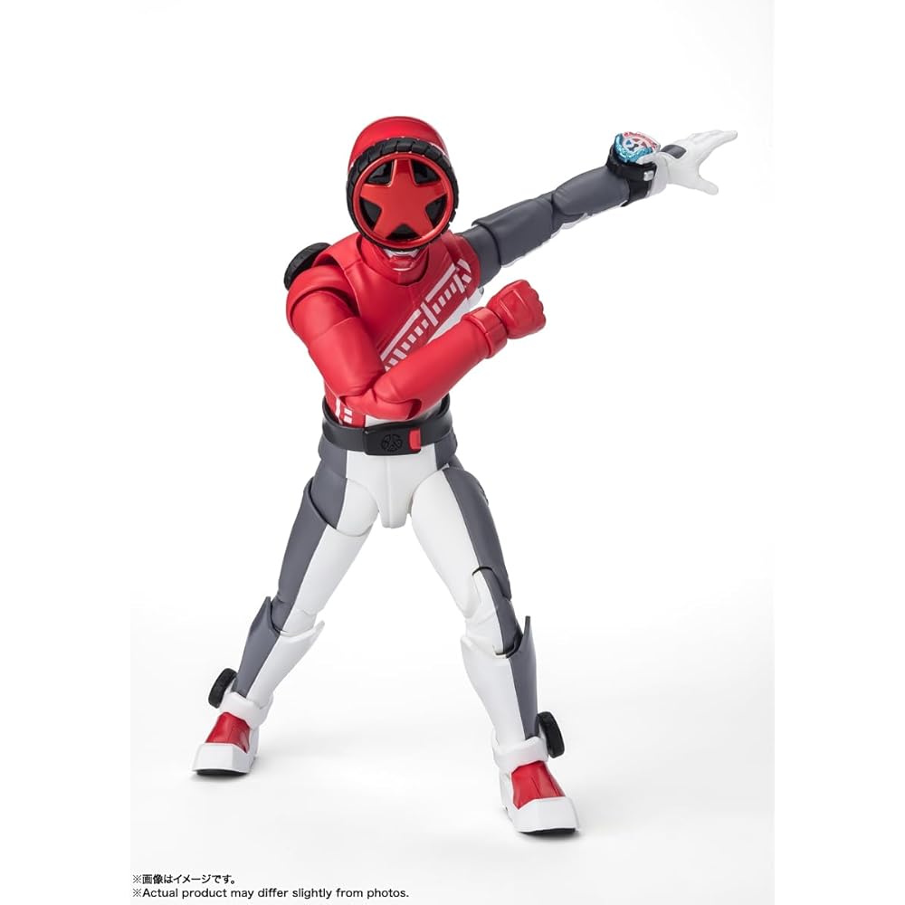 TAMASHII NATIONS S.H. Figuarts Bunga Sentai BunBunJaa BunRed Action Figure 145mm PVC ABS Painted Movable Figure