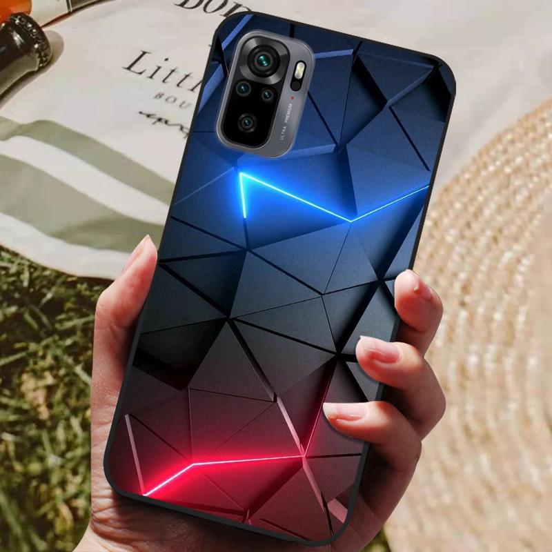 For Xiaomi Redmi Note 10 Case 4G 5G Cover For Redmi Note 10 Pro Global Phone Back Cover for Redmi Note10 Pro 10S Bumper Funda