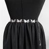 Design Waist Chain Women'S Fashion High-End Waist Chain Women'S Retro Belt Versatile Waist Chain Butterfly Flower Women'S Waist Chain