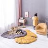 Modern Leaf Pet Pad Aesthetic Dog Cat Sleeping Mat Soft Thick Washable Comfortable Crate Mat for Stylish Home Decor Floor Bed