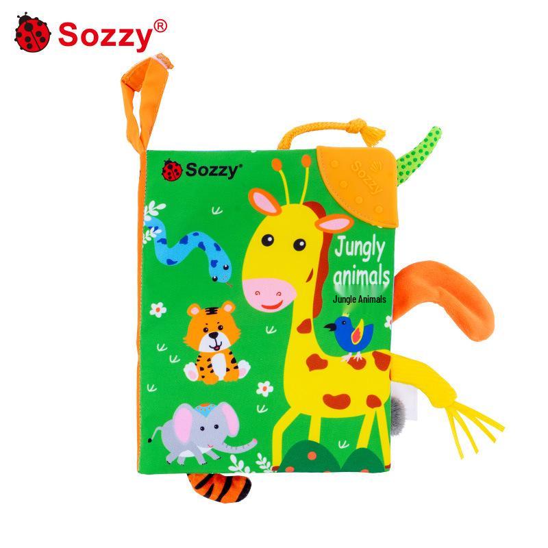 

SOZZY Tear-Proof Baby Cloth Book for Parent-Child Interaction and Early Education