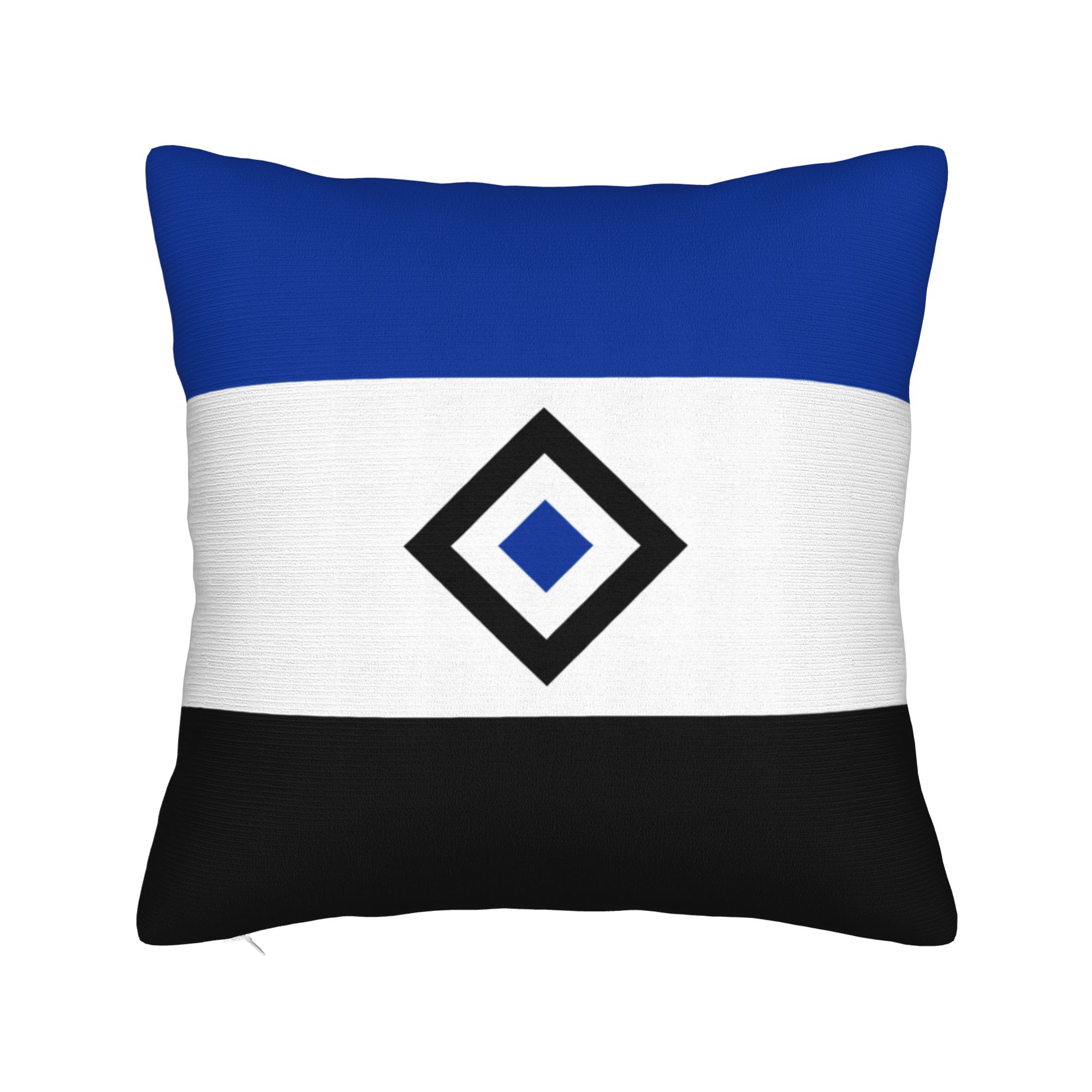 HSV Hamburger Sportverein Vierkante Kussenhoezen Polyester Stoel Duitse Voetbalclub Kussenhoes Grappige Decoratieve Kussensloop 45*45 30x30cm