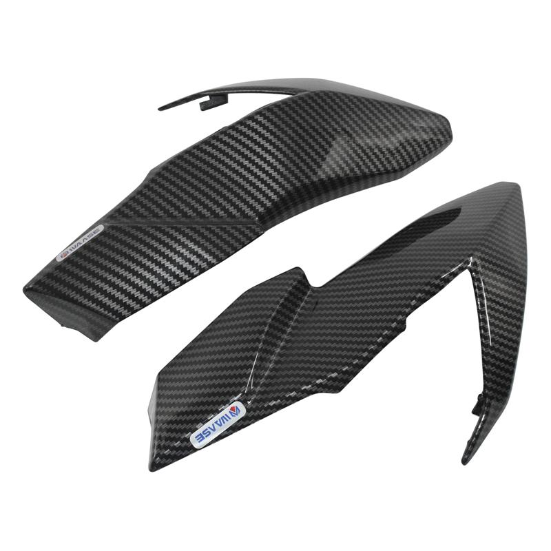WAASE For Kawasaki Z650 Z 650 ABS 2017 2018 2019 Front Headlight Side Panels Cover ABS Injection Fairing Cowl