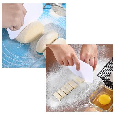 Cream Scraper Diy Pastry Knife Gummy Dough Scraper Butter Batter Cake Knife Pastry Baking Tool Kitchen Accessories
