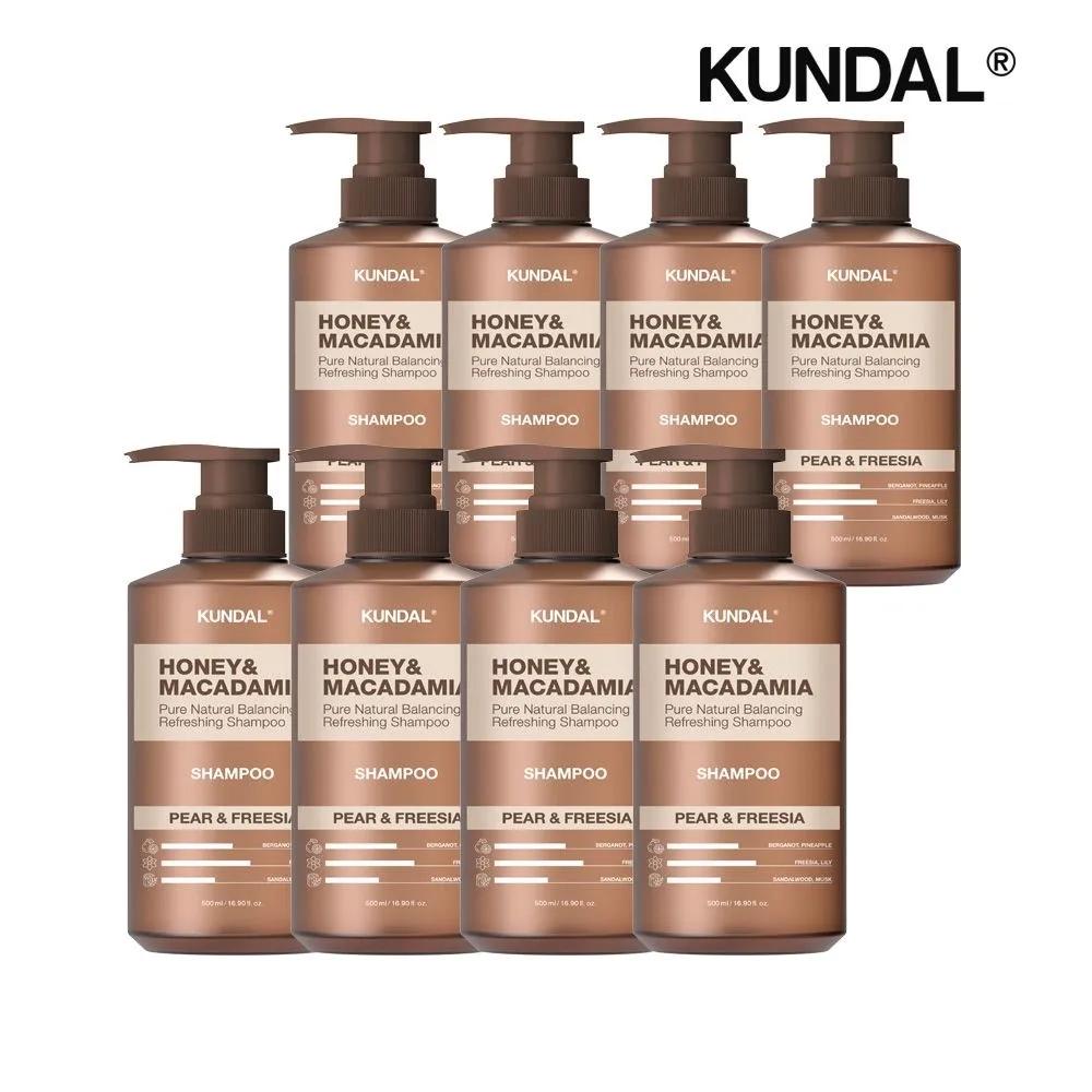 

KUNDAL Honey & Macadamia Nature Shampoo Pear & Freesia 500ml x8