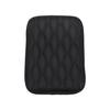 1X Black Car Leather Armrest Pad Cover Center Console Box Cushion Wear-Resistant