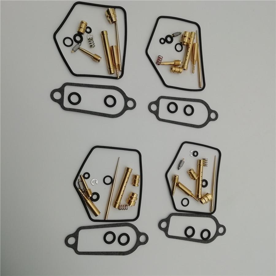 4 Set Motorcycle Carburetor Repair Kits for Honda CB400F Super Sport 1975 - 1977
