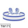 Handmade Bohemian Embroidered Logo Tassel Bracelet - Ethnic Style Friendship Band