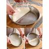 2Pcs Stainless Steel Round Steaming Plate Cooling Tray Handmade Liangpi Moulds Metal Dinnerware Food Preparation Tool