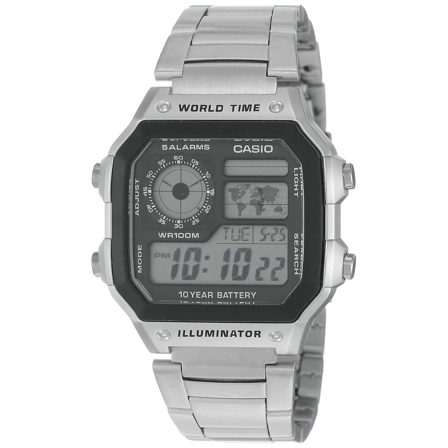 

Casio Standard Watch AE-1200WHD-1A Men s (Imported Model) чёрный