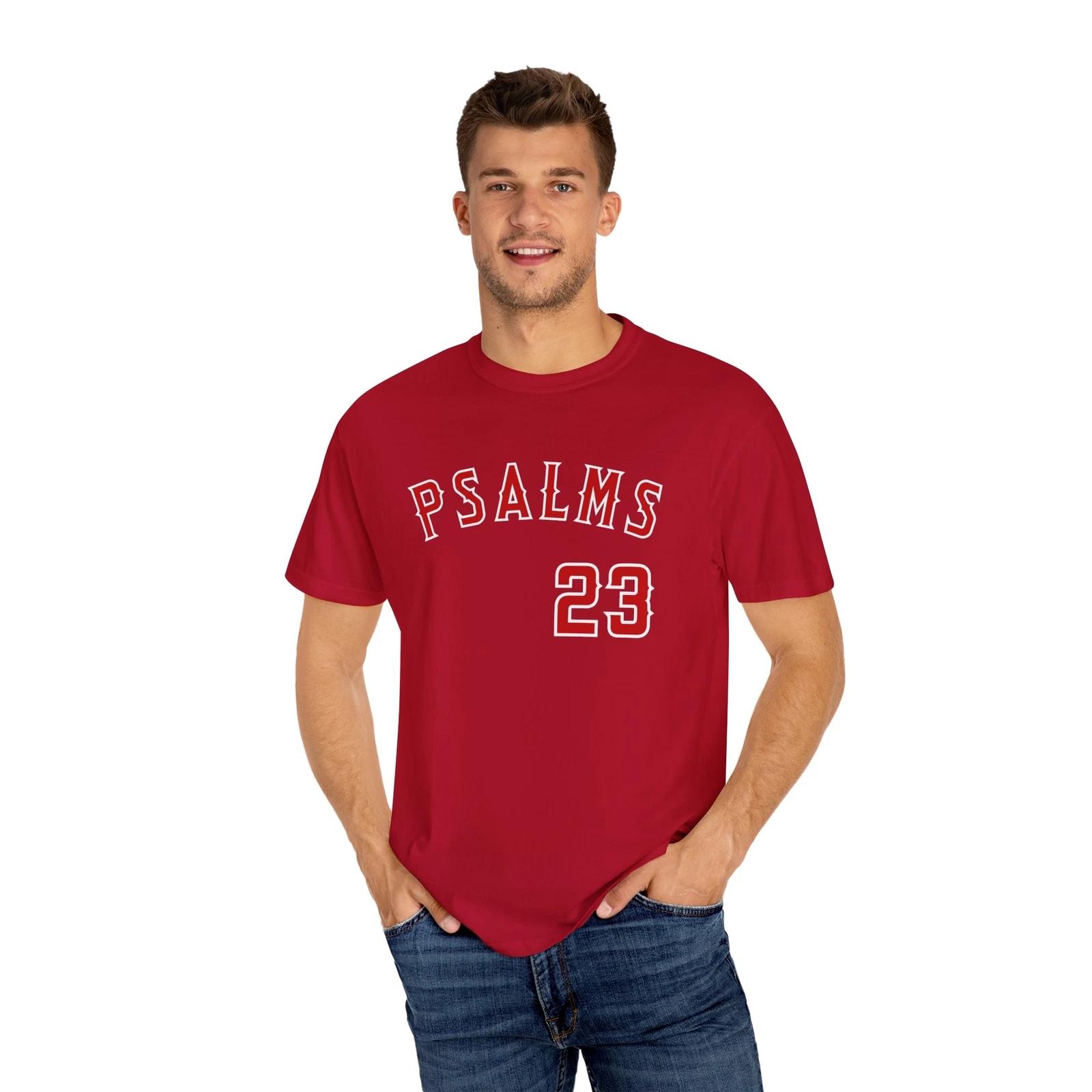 Religious Los Angeles Baseball Comfort Colors Tee 4XL