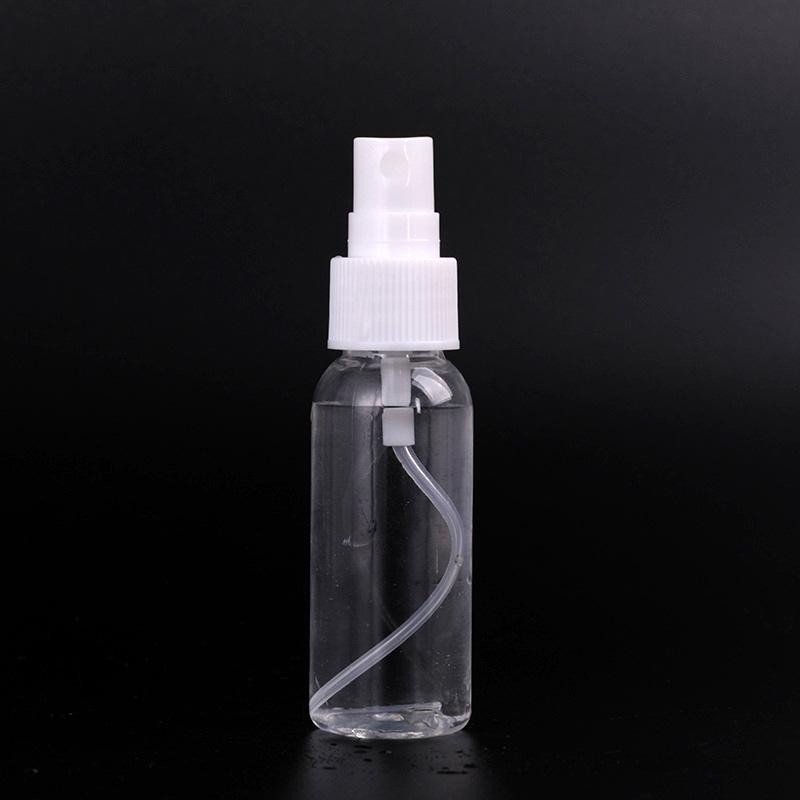 Transparent PET Spray Bottle for Makeup & Perfume, Refillable, Available In 30ml, 50ml, 100ml