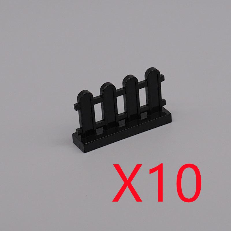 MOC City Architecture Building Blocks Basic Accessories Fences Stairs Houses Gardens Tree Trunks Bricks Compatible Toy Gift X031